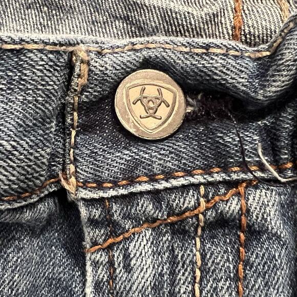 Ariat M4 Low Rise Boot Cut Jeans Size 38x32 (34x3 Work Western Cowboy Rodeo - Picture 5 of 16
